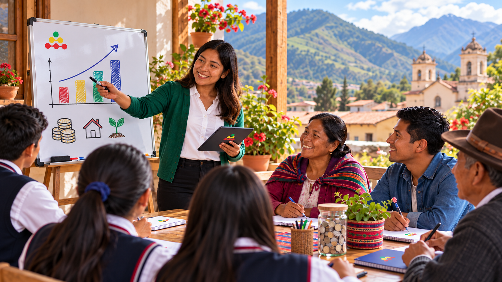Taller de educación financiera de la Cooperativa San Francisco